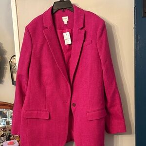 J. Crew Pink Blazer
